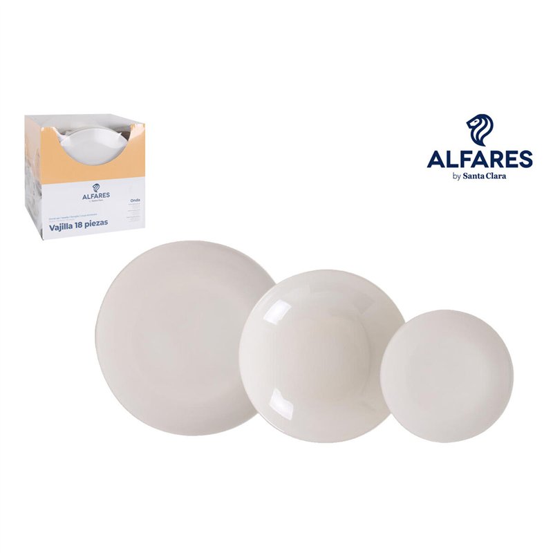 Image secondaire de Assiettes Santa Clara Onda Ronde (2 Unités)