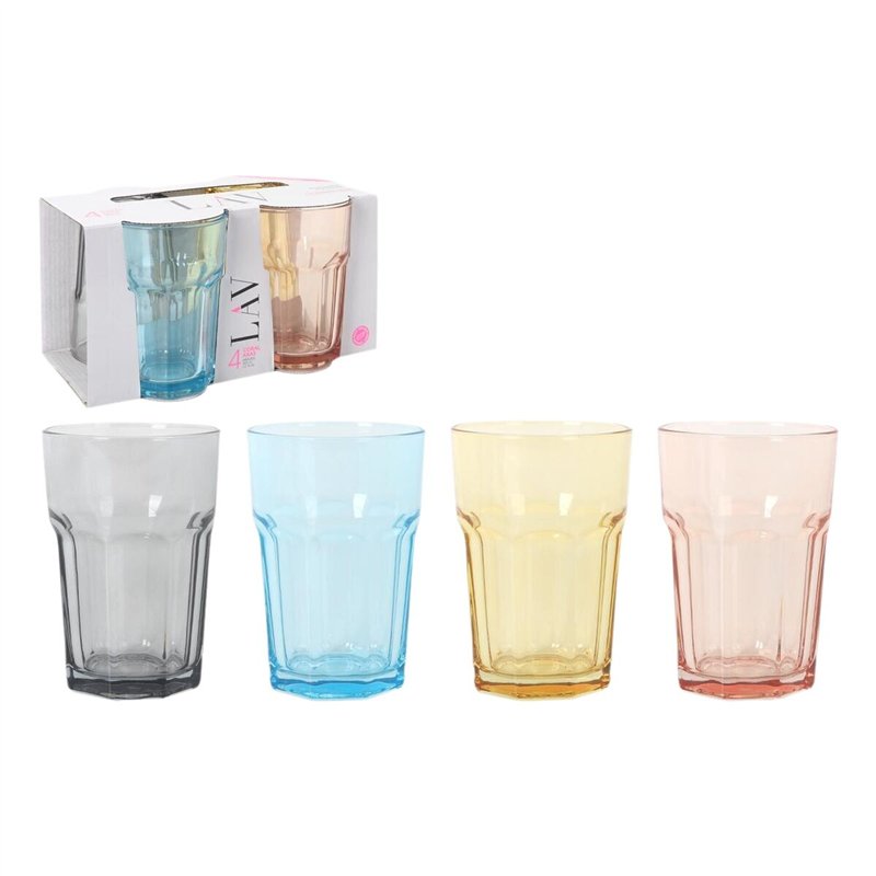 Image secondaire de Set de Verres LAV ARAS 4 Pièces (6 Unités)