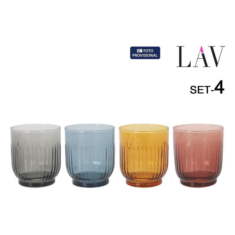 Image secondaire de Set de Verres LAV TOKYO 4 Pièces (6 Unités)