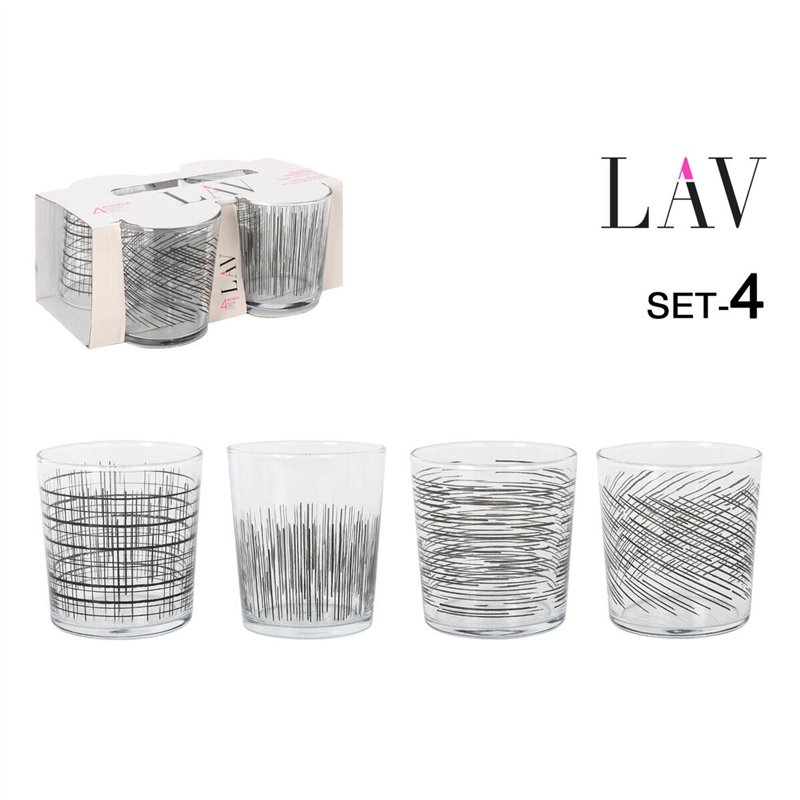 Image secondaire de Verre à bière LAV BDG386UB4046 345 ml 4 Pièces (6 Unités)