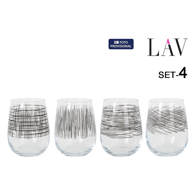 Image secondaire de Set de Verres LAV GAIA 4 Pièces (6 Unités)