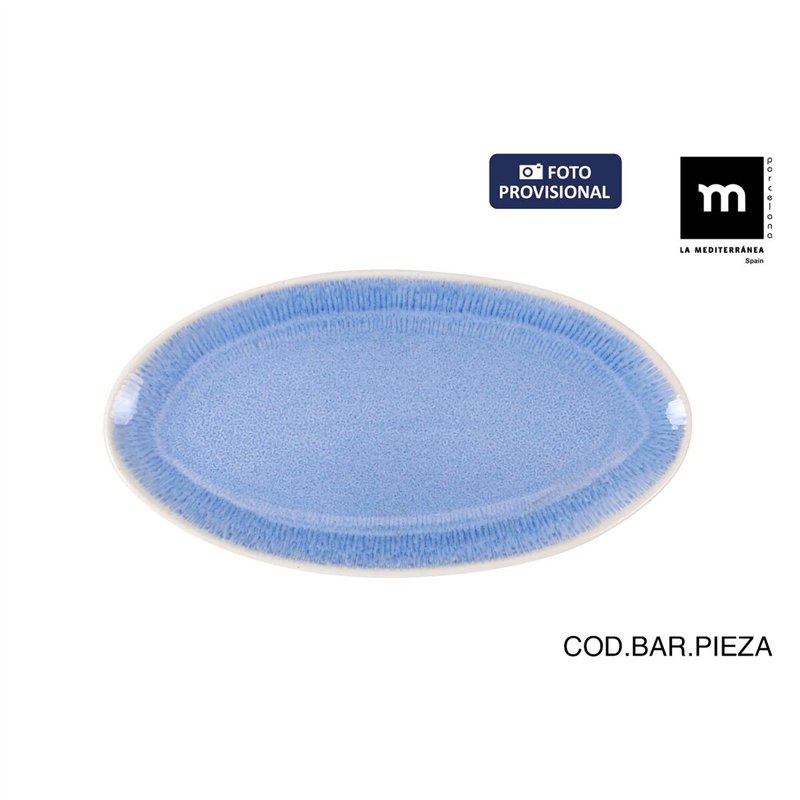 Image secondaire de Plat à Gratin La Mediterránea Calobra Bleu 26,5 x 14 cm (24 Unités)