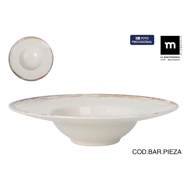 Image secondaire de Assiette à pâtes La Mediterránea Albus Ø 28 cm (6 Unités)