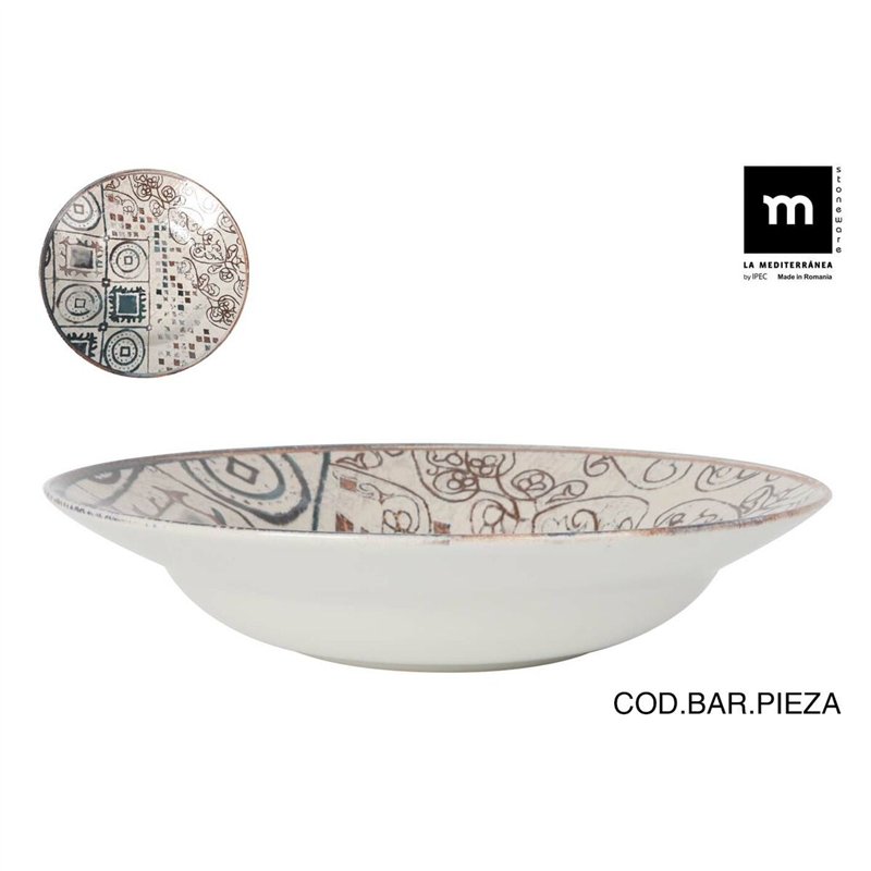 Image secondaire de Assiette à pâtes La Mediterránea Grecia Ø 29 cm (6 Unités)