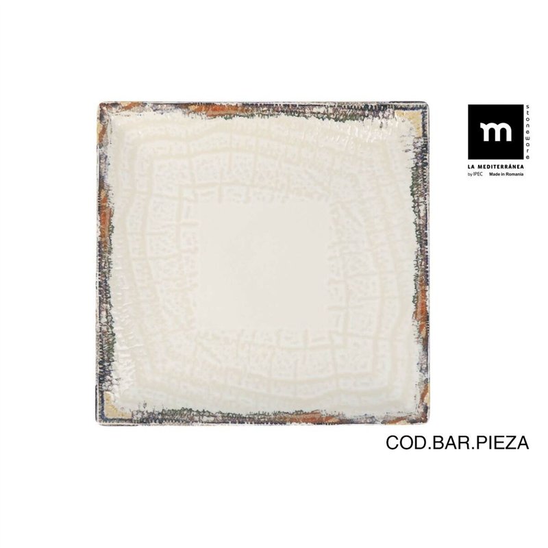 Image secondaire de Assiette plate La Mediterránea Albus 24 x 24 x 2 cm (6 Unités)
