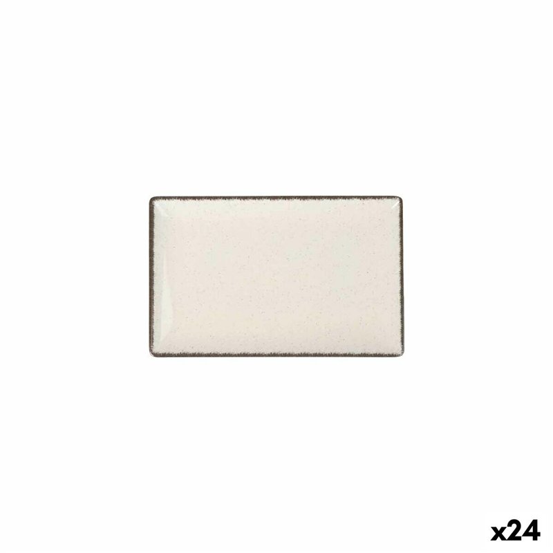 Plat à Gratin La Mediterránea Anllo Rectangulaire 20 x 13 x 2 cm (24 Unités)