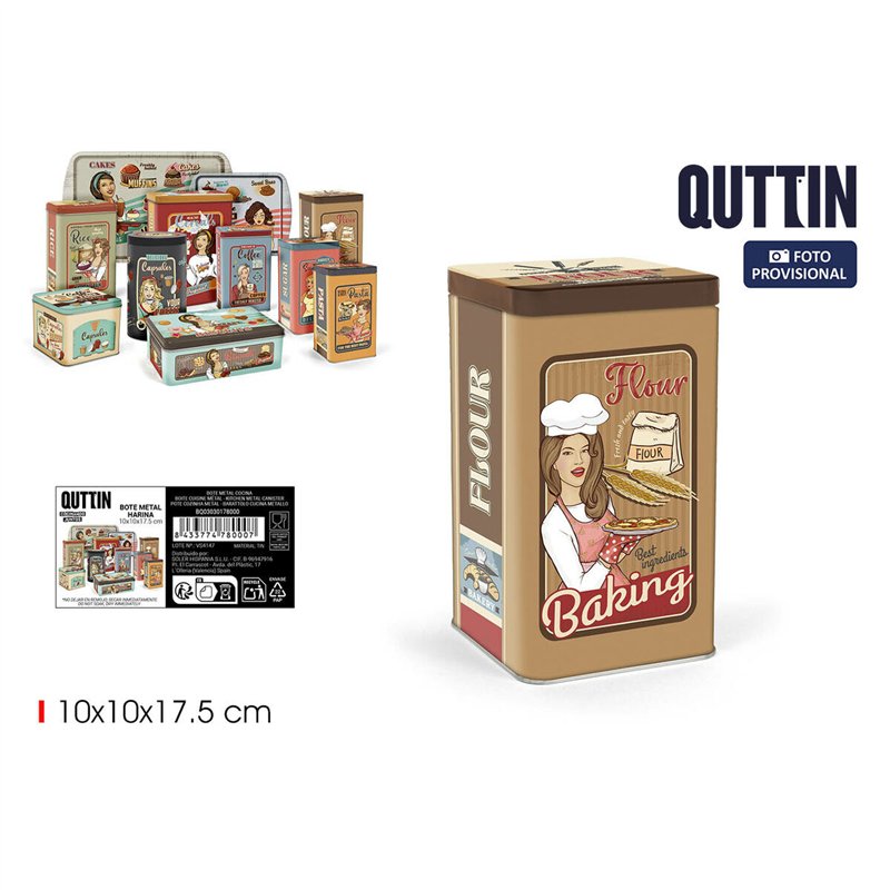 Image secondaire de Boîte en métal Quttin Baking (12 Unités)