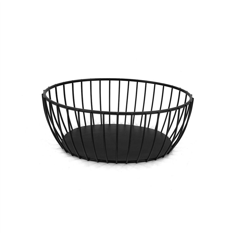 Image secondaire de Corbeille à Pain My Bar Noir Métal Oblongue 20 x 15 x 8 cm (12 Unités)