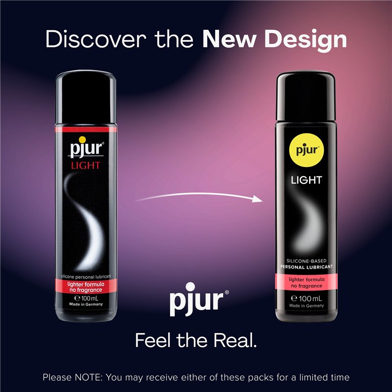 Image secondaire de pjur LIGHT - Gel lubrifiant et de massage à base de silicone - Formule légère pour une lubrification extra longue durée (100ml)