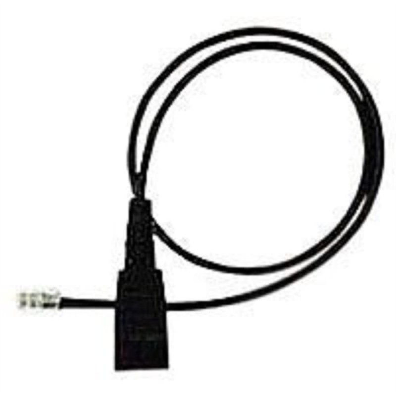 Jabra Câble droit avec QD 0,5 m - 4P plug: m-,r,r,m+ - Polarité P0 Std