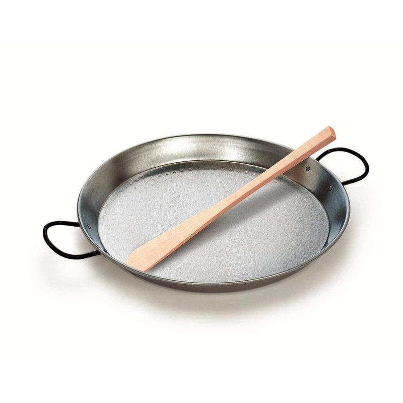 Image secondaire de Vaello Campos Poêle à Paella en Acier Poli, La Valenciana, 42 cm
