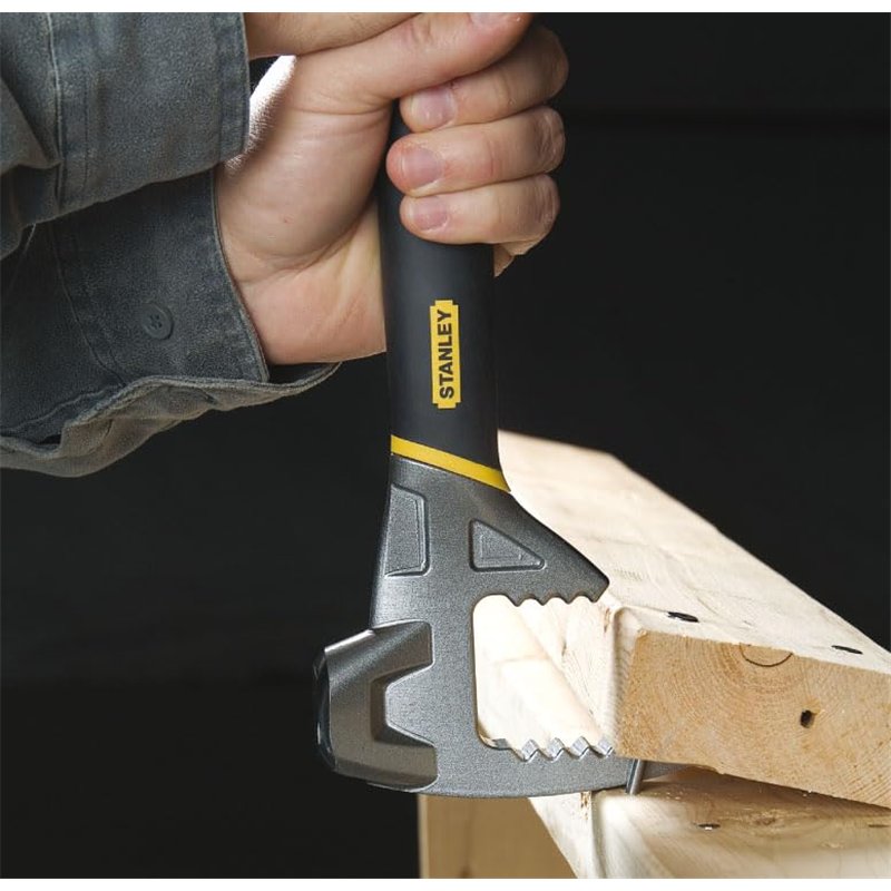 Image secondaire de STANLEY 1-55-119 Gamme FATMAX Fubar Ii Marteau Multifonction - Arrache Clou - Levier Et Mâchoires De Serrage - Acier Carbone - G