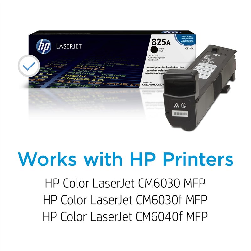 Image secondaire de HP 825A toner LaserJet noir authentique (CB390A)