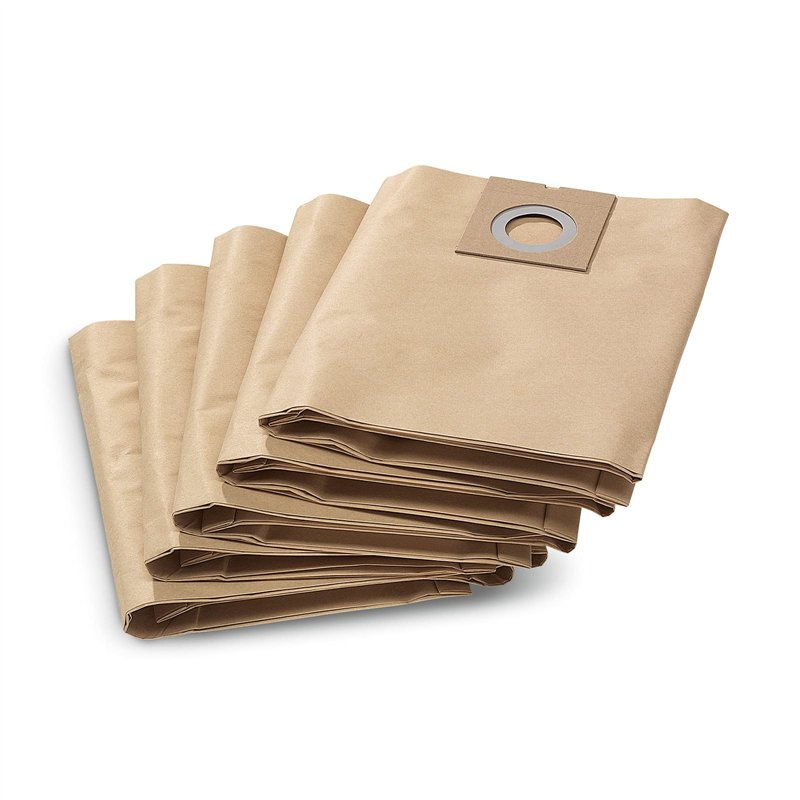 Sacs filtrant KARCHER papier 2 couches - Pour aspirateur NT 27/1 X 5-6.904-290.0