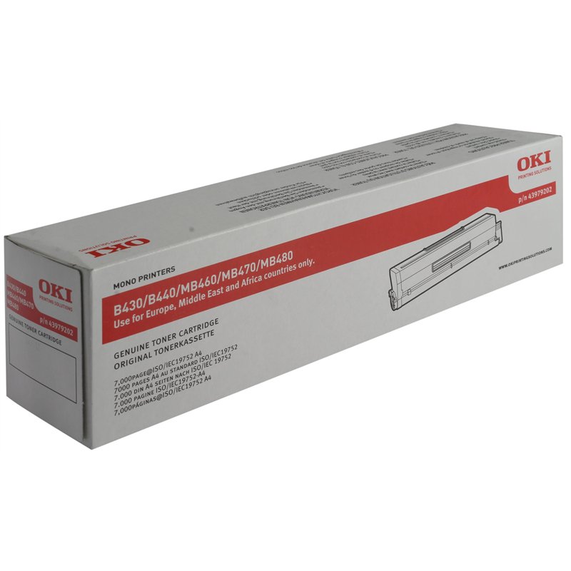 OKI Cartouche de toner 1 x noir 7000 pages