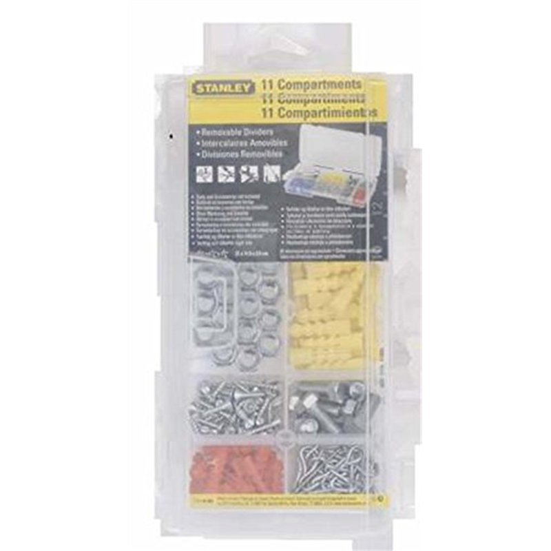 Image secondaire de Stanley 1-92-890 Organiseur avec 23 compartiments transparent, Multicolore