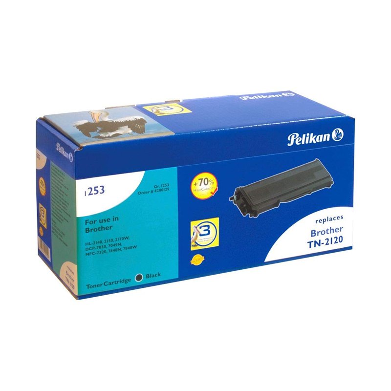 Pelikan 4200129 Toner compatible pour Brother TN 2120 2600 pages Noir