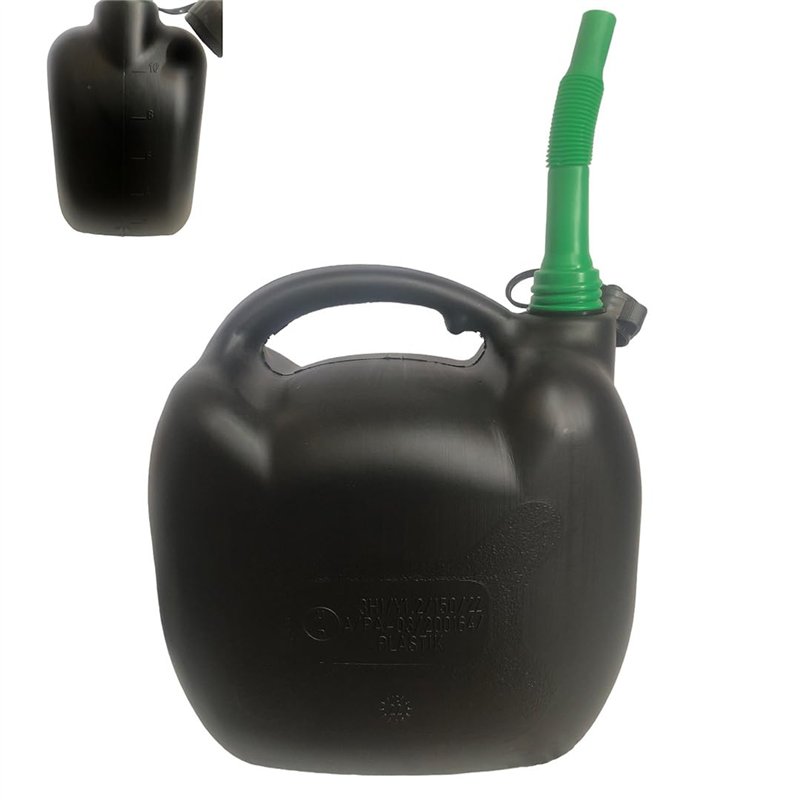 Jerrican Essence 10 Litres avec Bec Verseur en PEHD