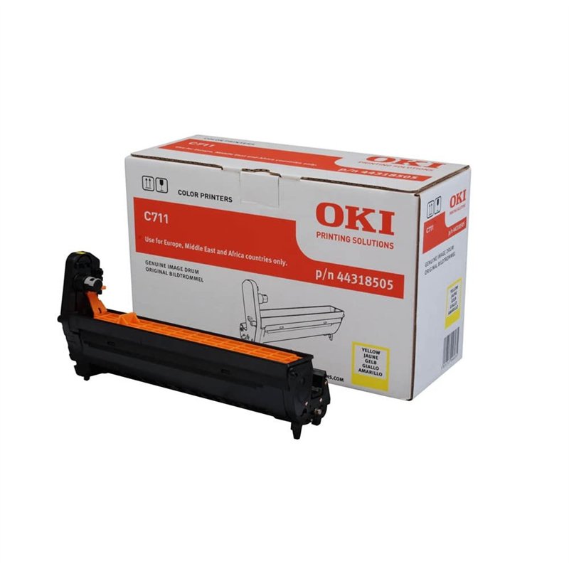 OKI 44318505 Cartouche de tambour pour C711 Jaune