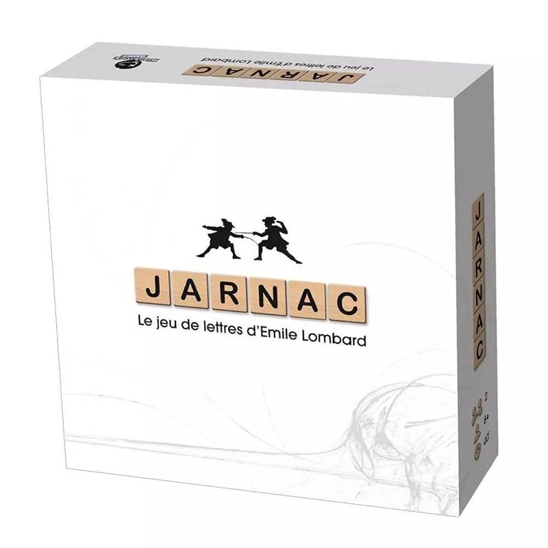 Blackrock Games JARNAC - Jeu de société - Duel de Mots - 8 Ans et Plus - Jeu de Lettres - vocabulaire - 2 Joueurs - en Famille e