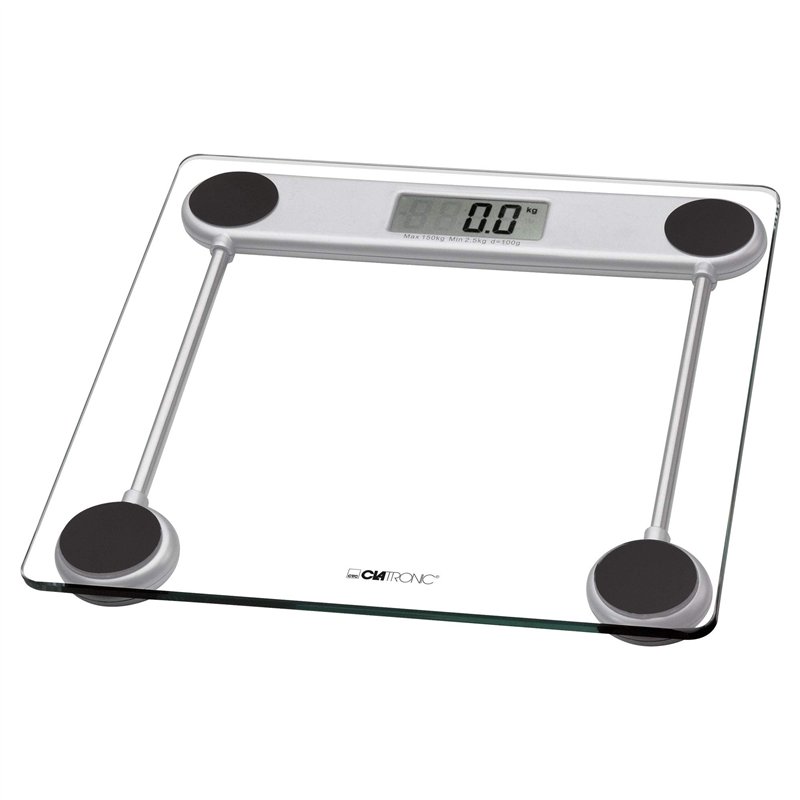 Clatronic - PW 3368 - Pèse personne Electronique - Ecran LCD - 150 Kg