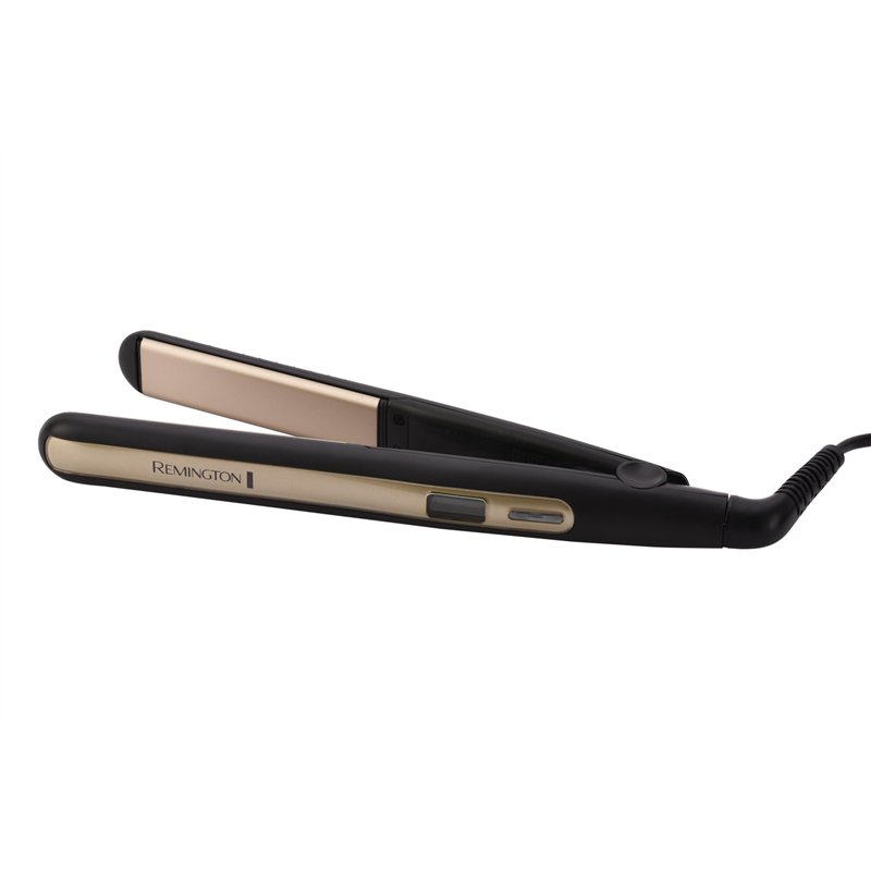 Image secondaire de Remington Lisseur Cheveux [2en1: lisse & boucle] Sleek & Curl (Léger, Design arrondi, Céramique Tourmaline, Écran LCD, 150-230°C