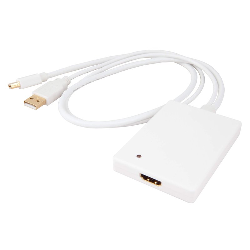 Image secondaire de Urban Factory CBB21UF Adaptateur mini-display Port vers HDMI avec Audio pour Mac