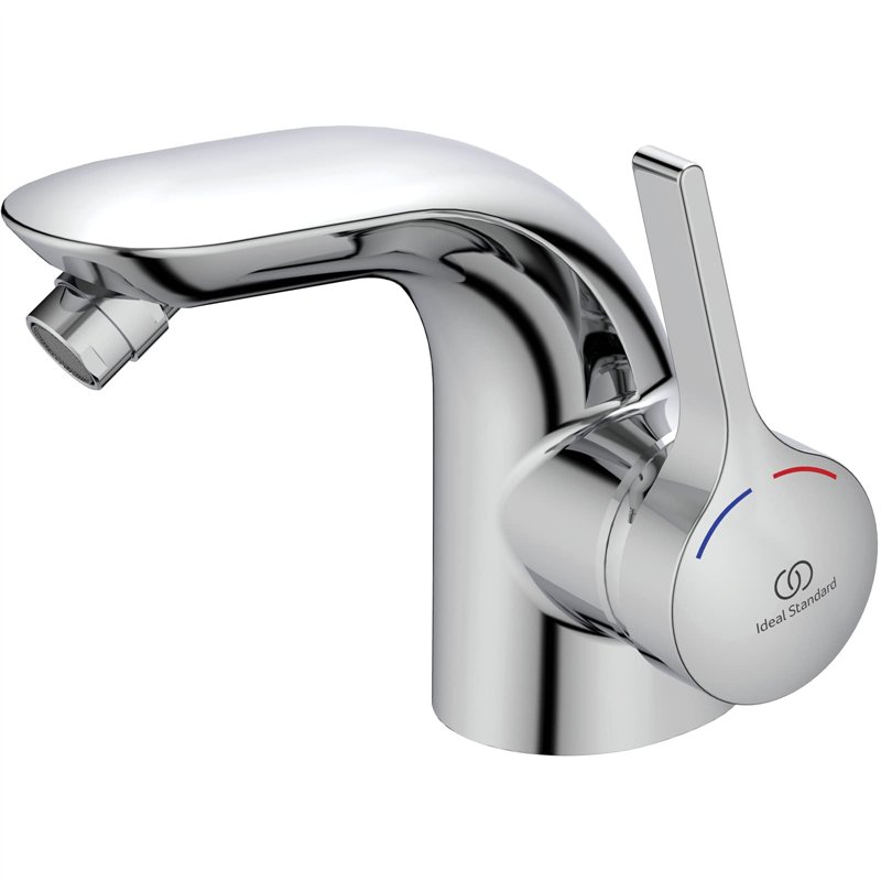 Ideal Standard A4268AA 7851038 Mélange Mitigeur à levier simple de bidet avec garniture 113 mm Chromé