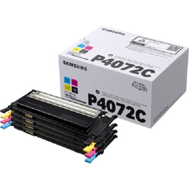 Image secondaire de SAMSUNG TONER N PK2 3K CLT-P406B/ELS, Cyan/Jaune/Magenta/Noir