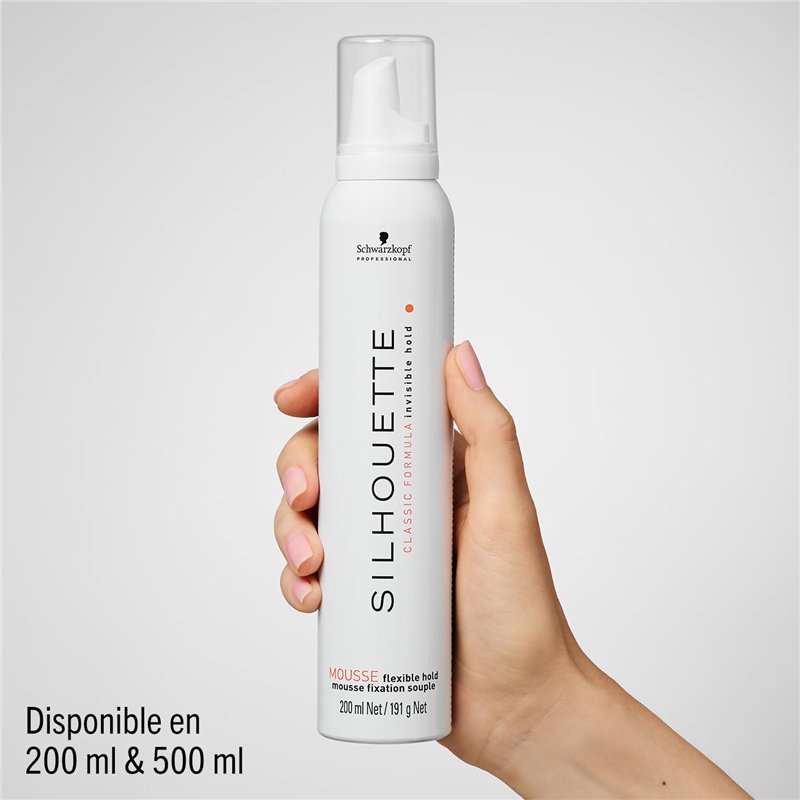 Image secondaire de Schwarzkopf Professional Silhouette Flexible Hold Mousse Coiffante Tous Types De Cheveux Flexibilité Améliorée Sans Surcharger F
