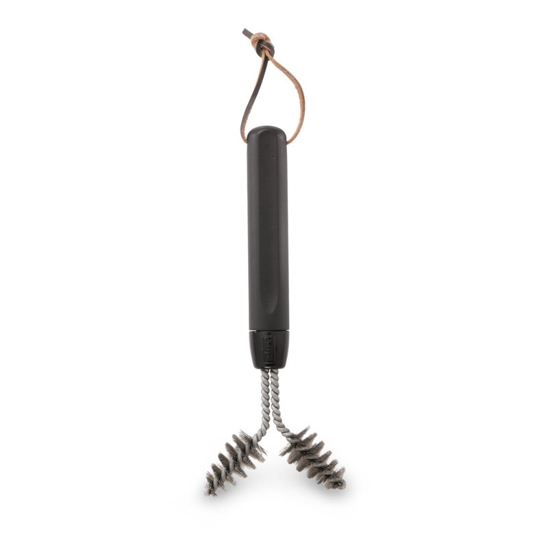 Image secondaire de Weber Brosse de barbecue pour surfaces en fonte, idéale pour nettoyer les espaces entre les grilles - Noir (6495)
