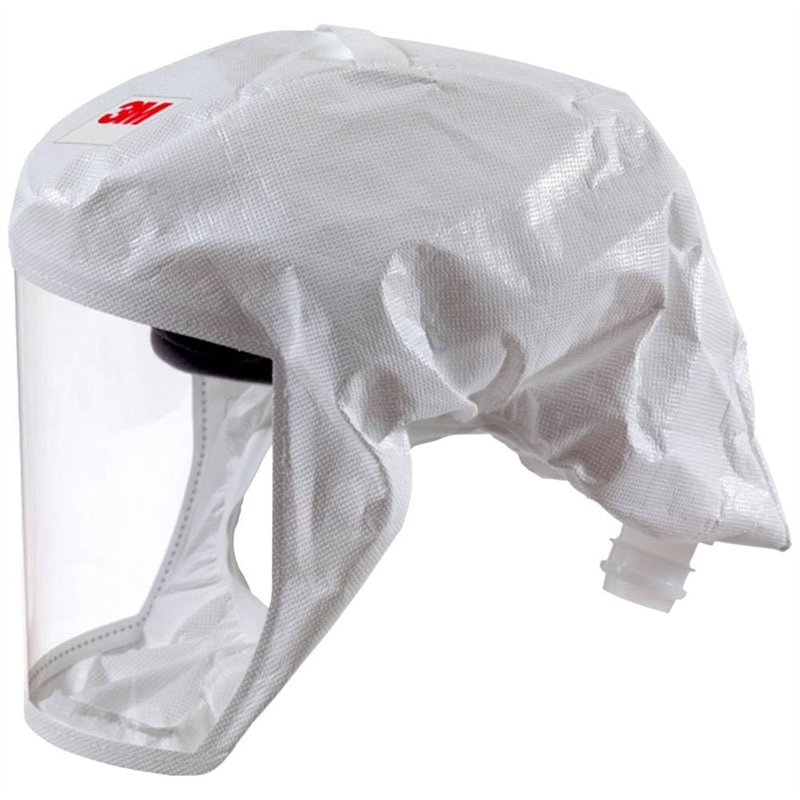 3M S-133L1 Cagoule légère à usage unique EN 12941, EN 166 blanc