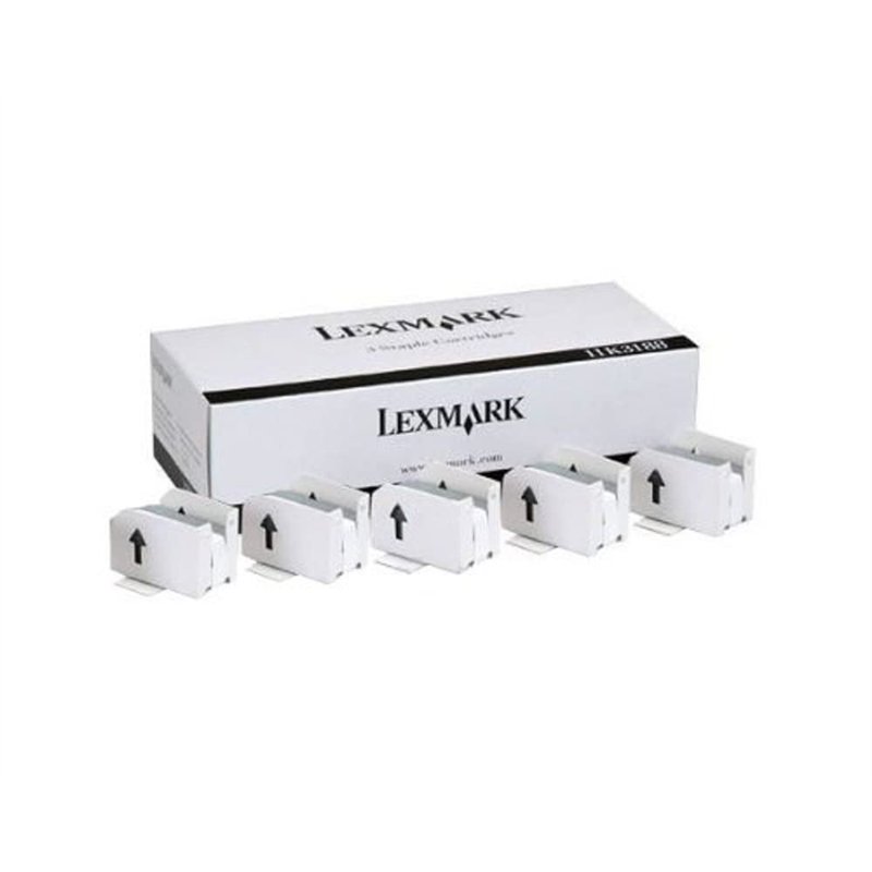 Lexmark MX611 Recharge d'agrafes 5 x 1000 agrafes Noir