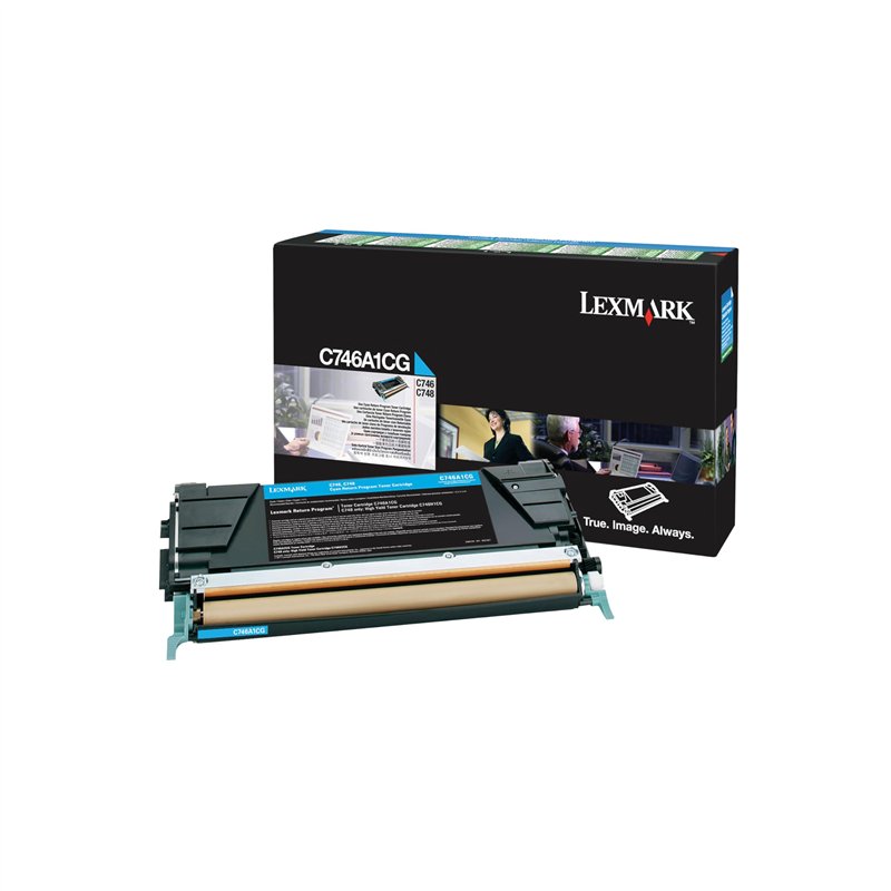 Lexmark C746A1CG Toner Cyan