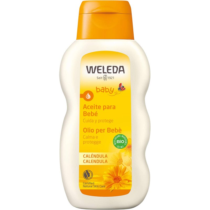 WELEDA - Huile de Massage Douceur - Eveil et soin - Pour le soin et le massage des bébés et des jeunes enfants - Natrue* - Bio -