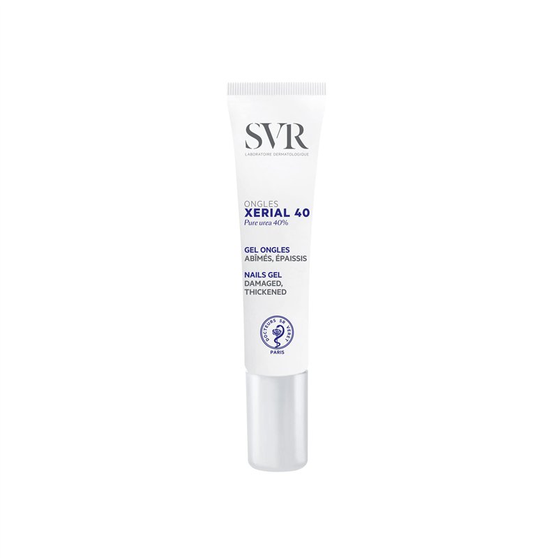 SVR - Gel Réparateur pour Ongles Xerial 40 - Lisse et Diminue l'Epaississement de l'Ongle Abîmé, Striés - Protège des Agressions