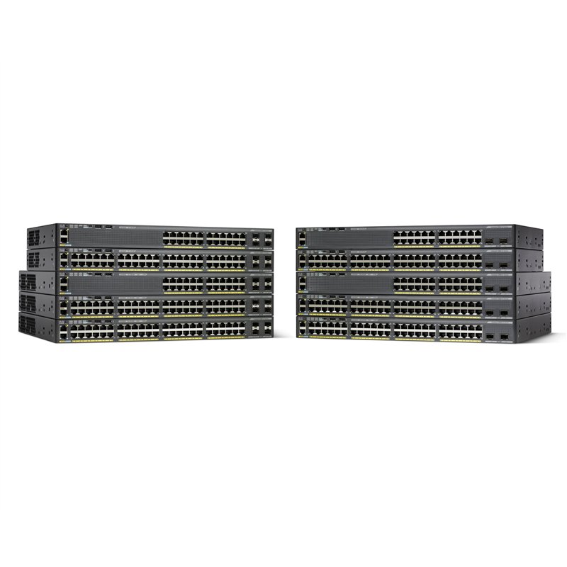Image secondaire de Cisco Catalyst WS-C2960XR-24PS-I commutateur réseau Géré L2 Gigabit Ethernet (10/100/1000) Connexion Ethernet, supportant l'alim