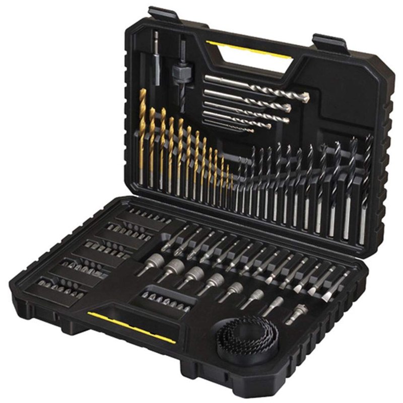 Image secondaire de STANLEY Lot de 100 forets hex et accessoires, sur Métal, en Plastique