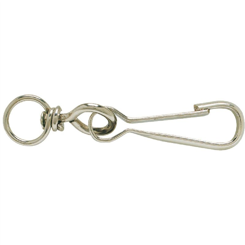 Chapuis 3233690028840 Porte-Mousqueton 'simplex' à touret en Acier zingué (60-2), Inconnu, Taille Unique