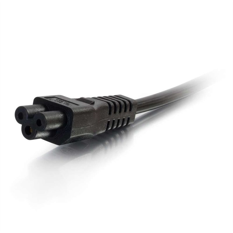 Image secondaire de C2G 80607 câble électrique Noir 2 m CEE7/7 Coupleur C5