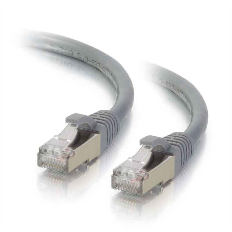 Image secondaire de C2G Câble réseau Ethernet Cat5e STP avec gaine et blindé Gris 10 m