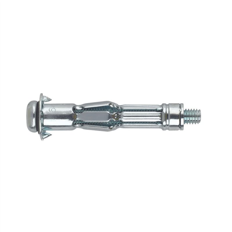 Anclaje Indemoll para fijación en elementos huecos Con tornillo cabeza redonda - MEDIDA: M4 x 46 Ø7 - Unid: 100