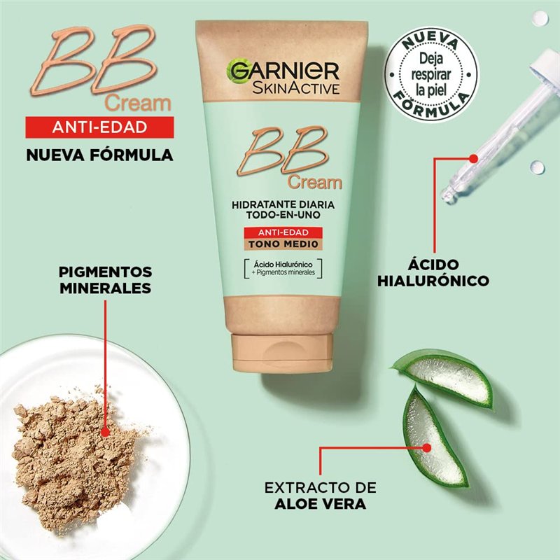 Image secondaire de NATURELS DE LA PEAU anti-vieillissement BB CRÈME 50 ml de milieu