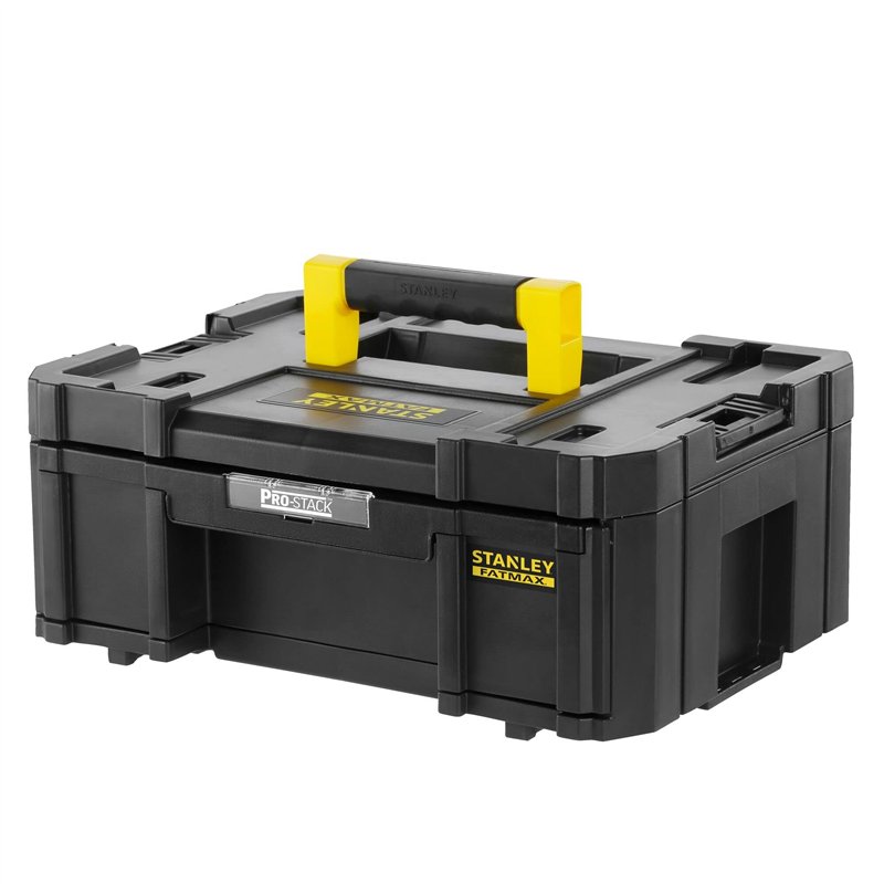 STANLEY Fmst1-71968 Mallette Grand Tiroir 6 Casiers Tstak/PRO-STACK Gamme FATMAX - 9,5L - Corps Polypropylène - Tiroirs Grande C