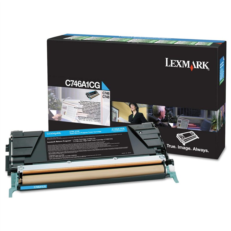 Lexmark C746A1CG Toner Cyan