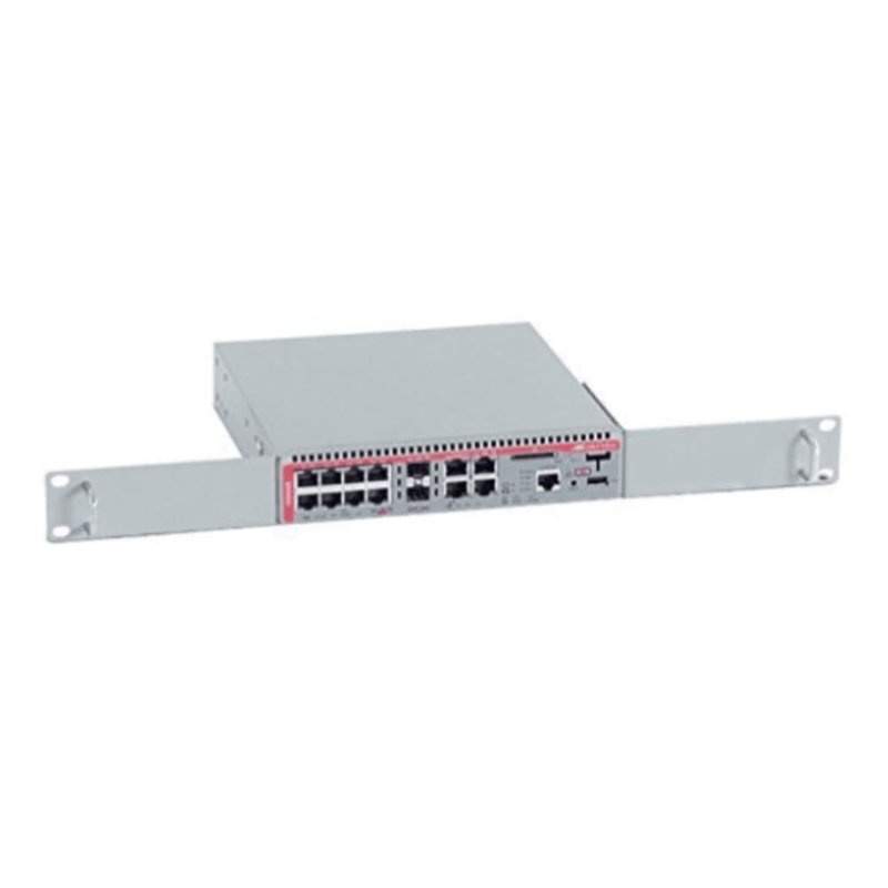 Allied Telesis AT-RKMT-J14 Kit de Montage pour Rack avec kit de Montage en Aluminium, métal, 1U, x230-10GP, GS970M/10PS, AR4050S