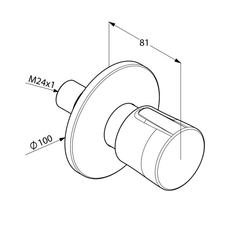Image secondaire de Kludi 528470575 Balance Inverseur 2 Voies, Chrome