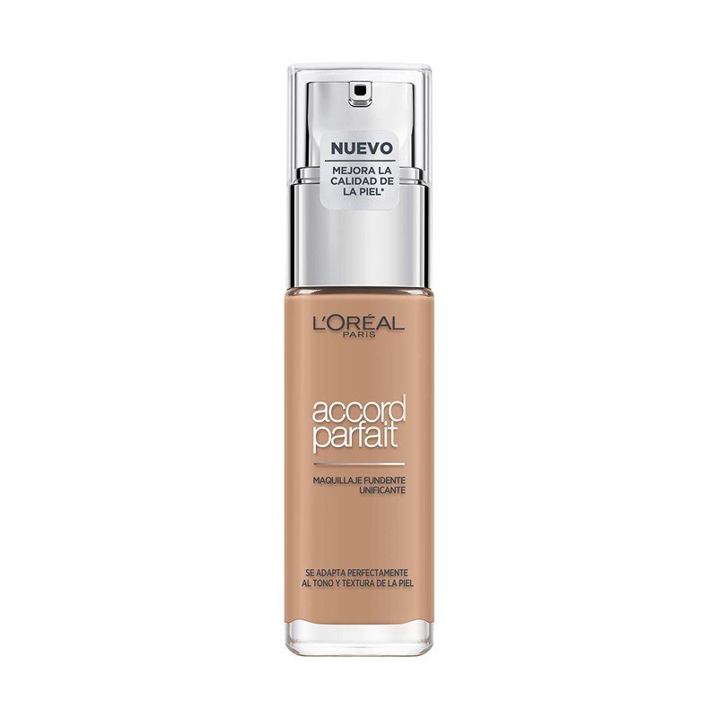 Fond de teint Accord Parfait fluide - l'Oréal - 5D5W Sable doré