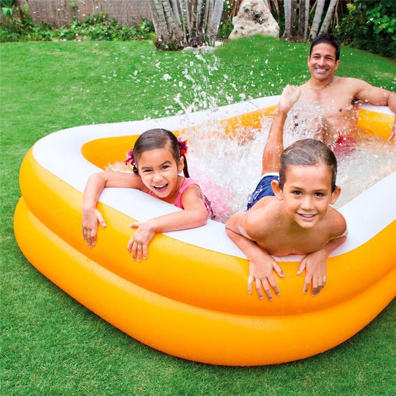 Image secondaire de INTEX 57181 NP Familles de Natation Center – Mandarin Orange TU
