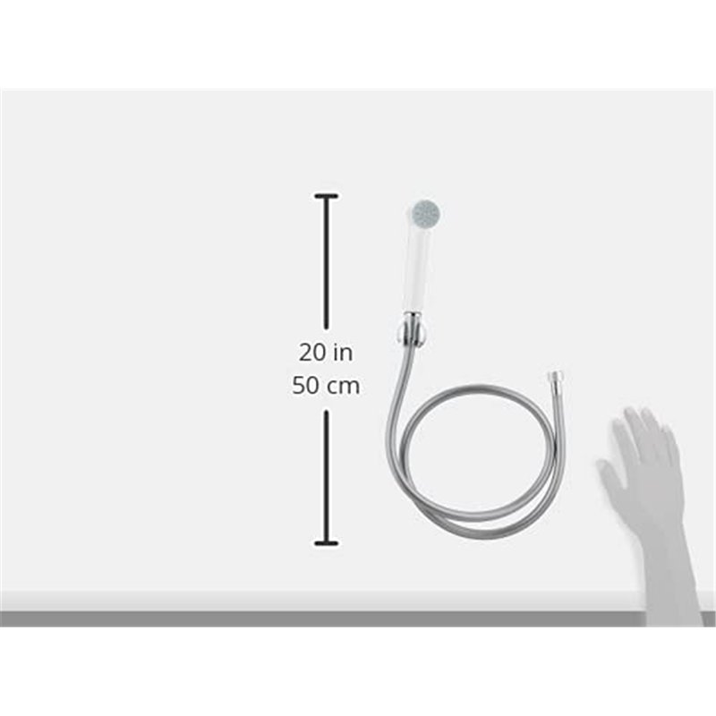 Image secondaire de Grohe 27812Il1 Tempesta-F Trigger Spray 30 Set de Douche Mural 1 Jet , Blanc